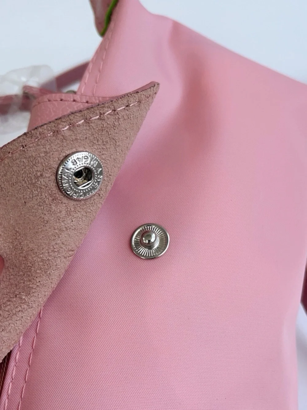 Longchamp Pink Small Le Pliage Crossbody Bag - Picture 8 of 9